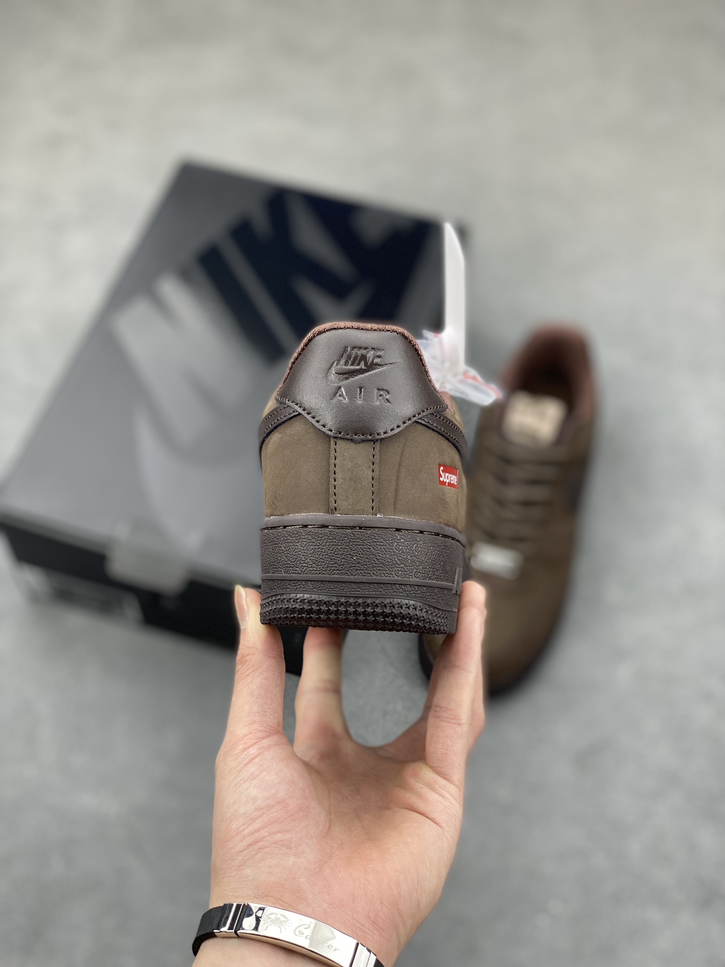Nike x Supreme Air Force 1 Low CU9225-200 - Brown, Limited Edition 5 i1684521334 1116 3