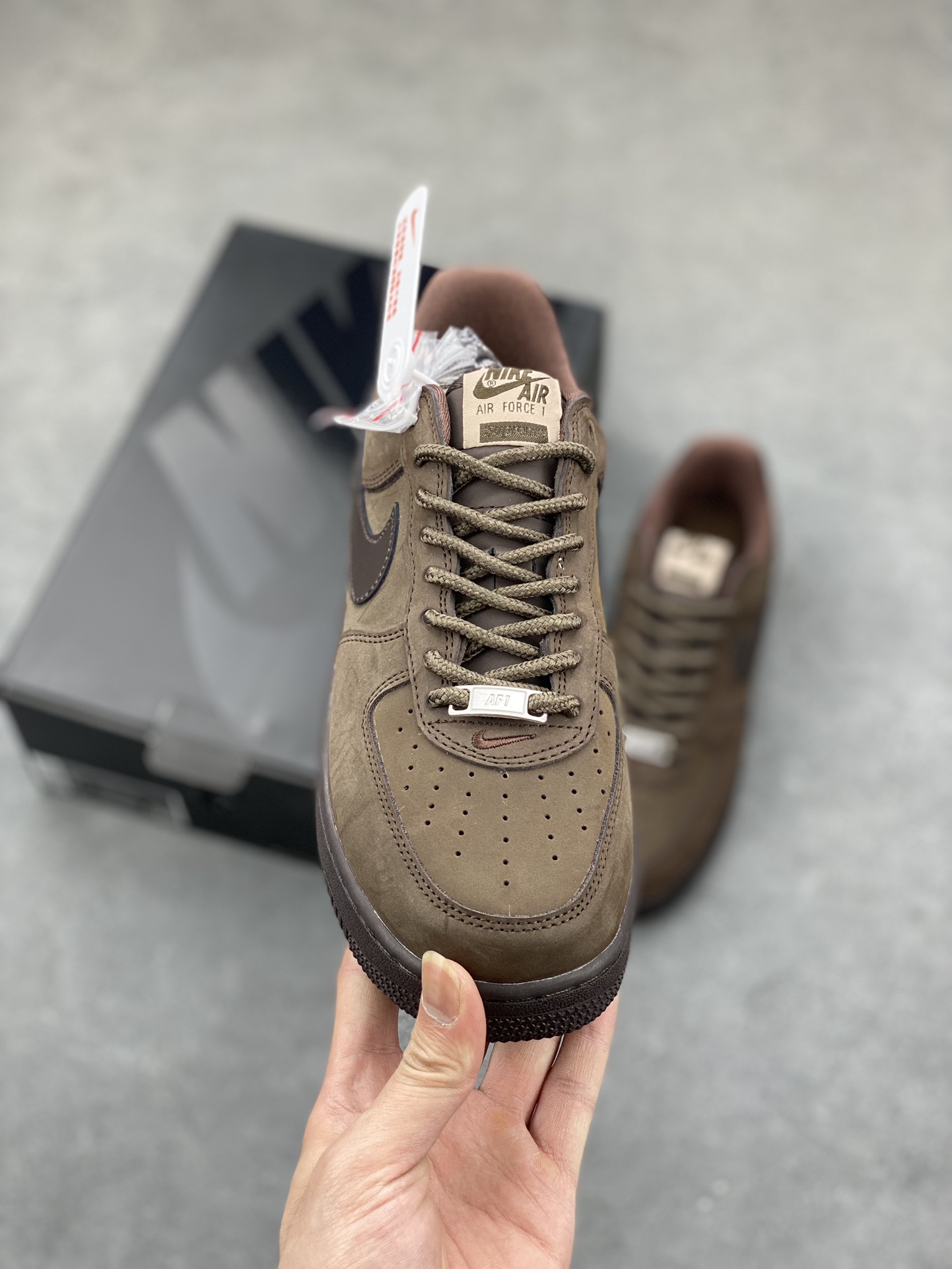 Nike x Supreme Air Force 1 Low CU9225-200 - Brown, Limited Edition 3 i1684521334 1379 1