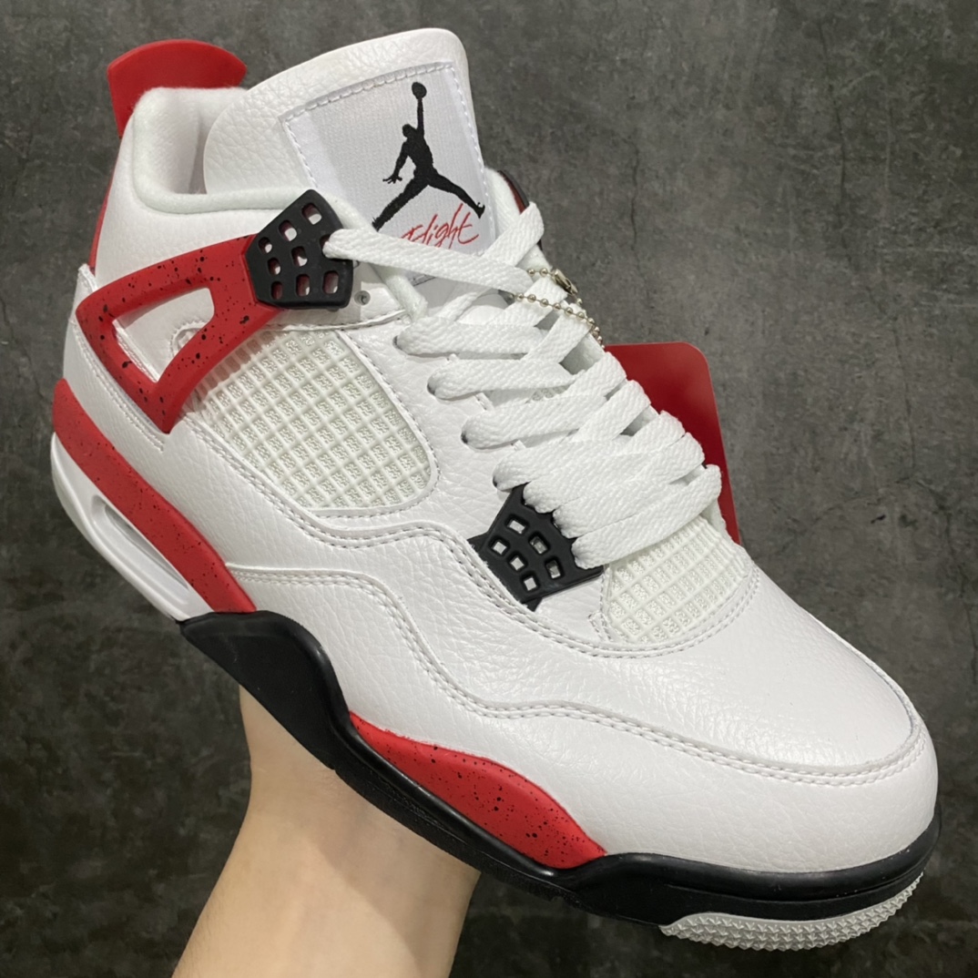 [Little Green x] Air Jordan AJ4 Retro Red Cement DH6927-161