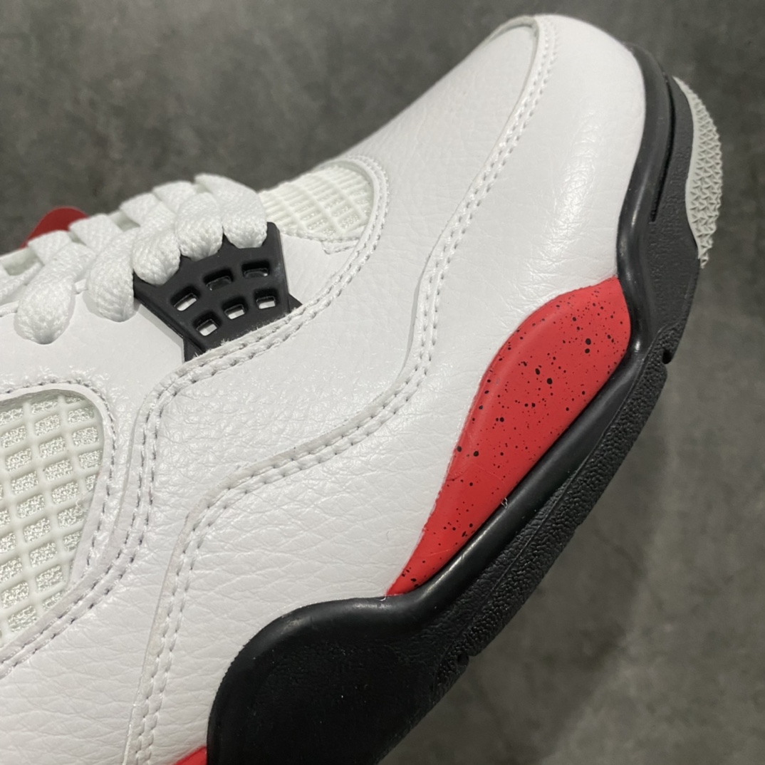 [Little Green x] Air Jordan AJ4 Retro Red Cement DH6927-161