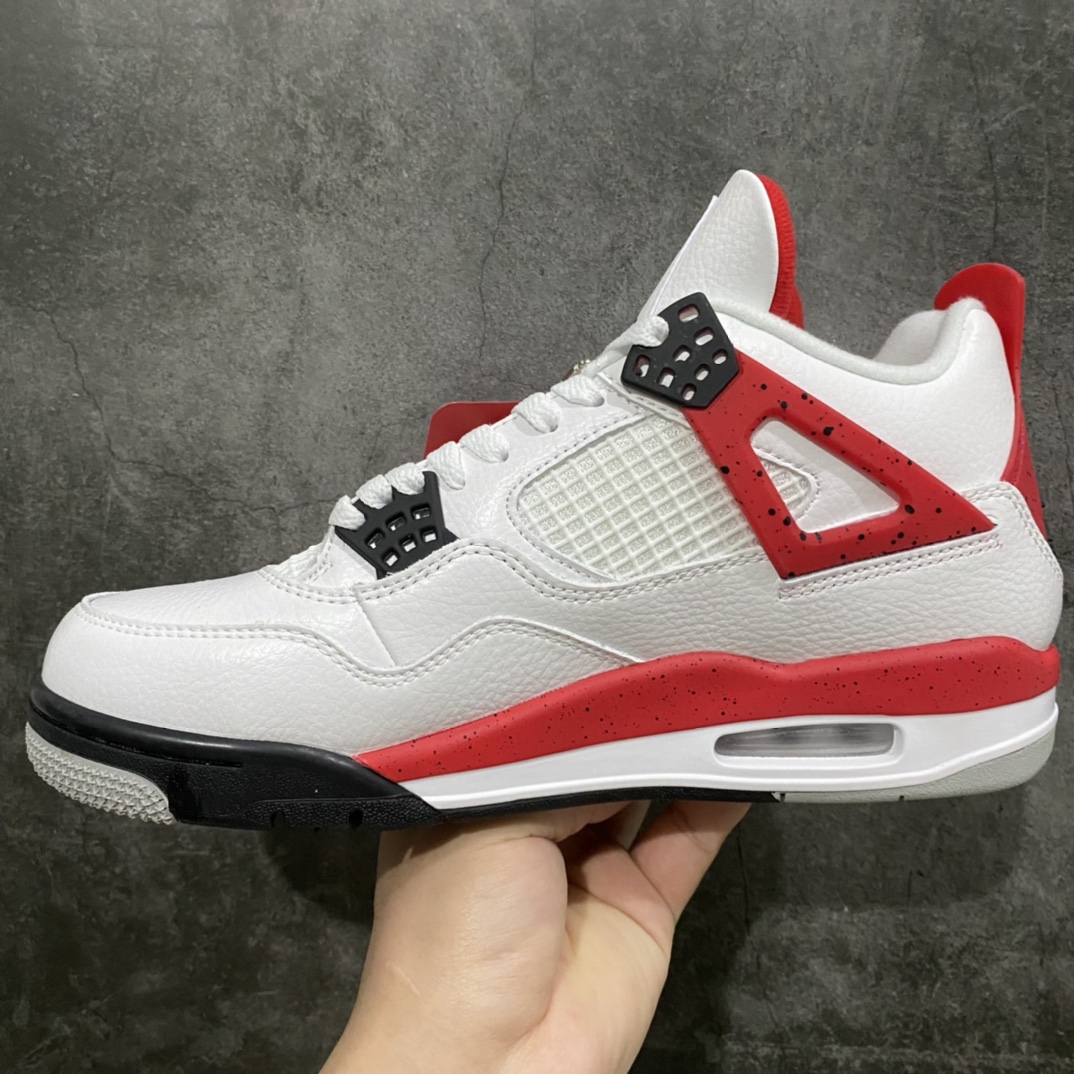 [Little Green x] Air Jordan AJ4 Retro Red Cement DH6927-161