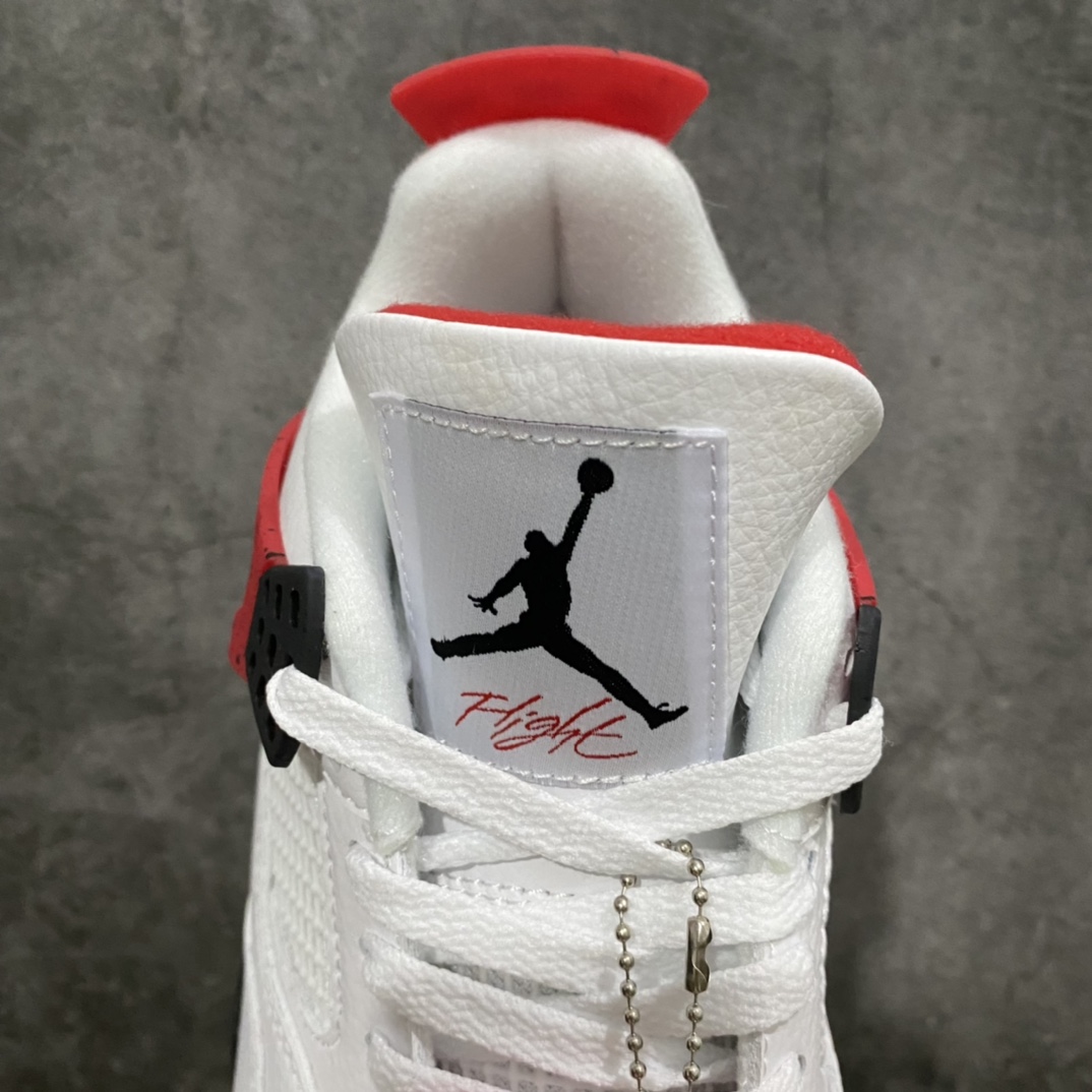 [Little Green x] Air Jordan AJ4 Retro Red Cement DH6927-161