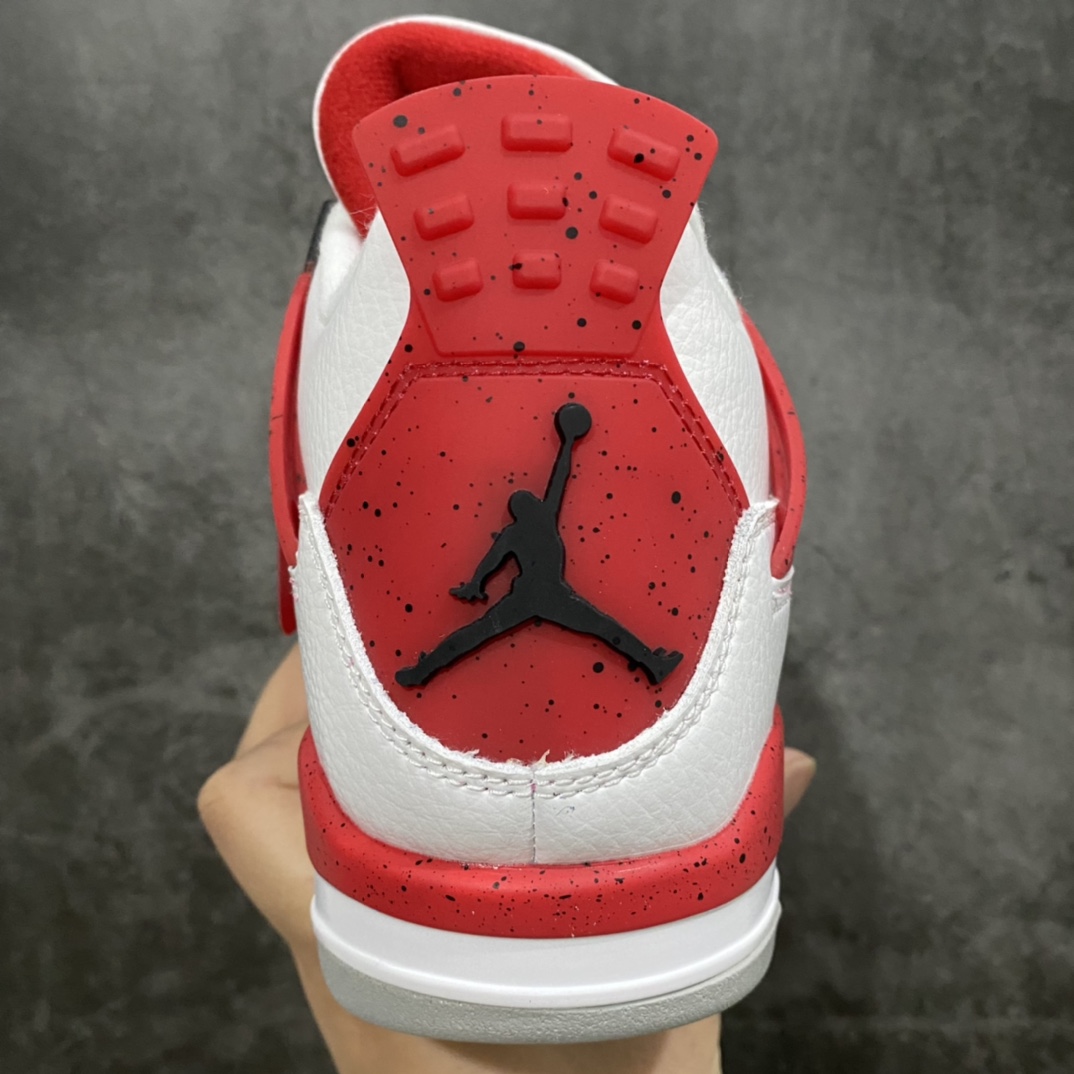 [Little Green x] Air Jordan AJ4 Retro Red Cement DH6927-161