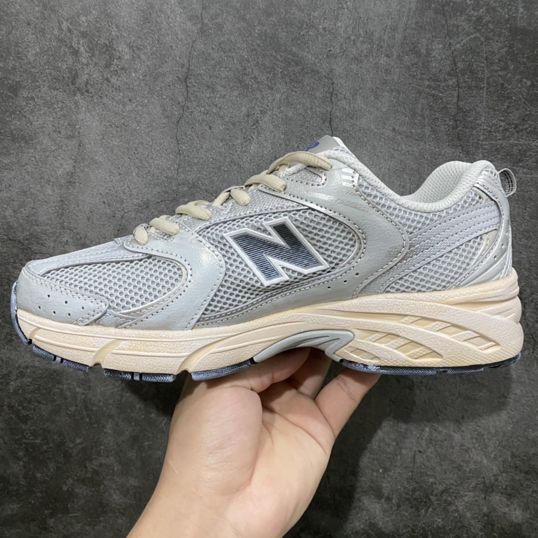 [DT pure original version] NB530 distressed gray and silver item number MR530VS men's and women's shoes