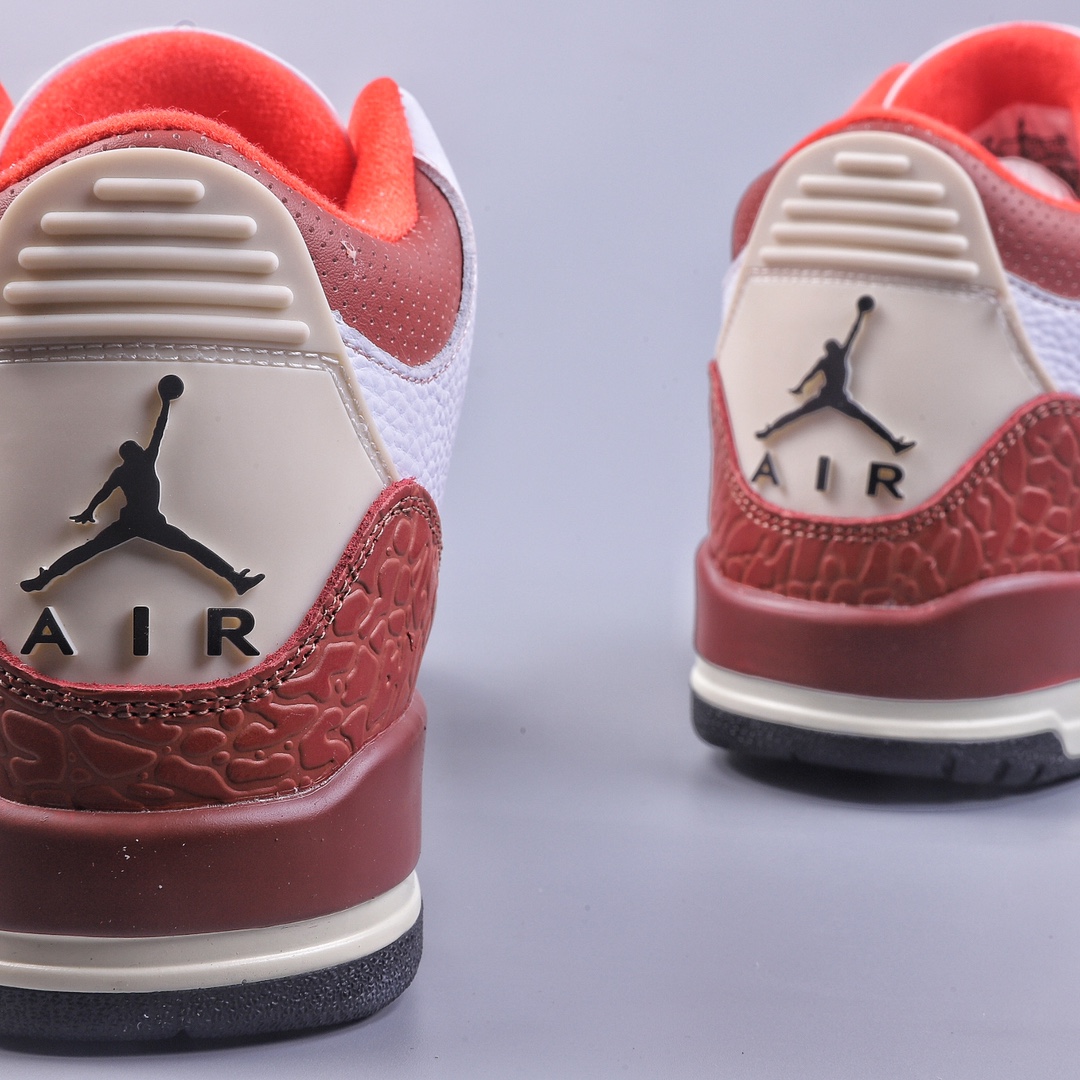 Air Jordan 3 Retro ”Marstone” Retro Red Burst DV7028-108