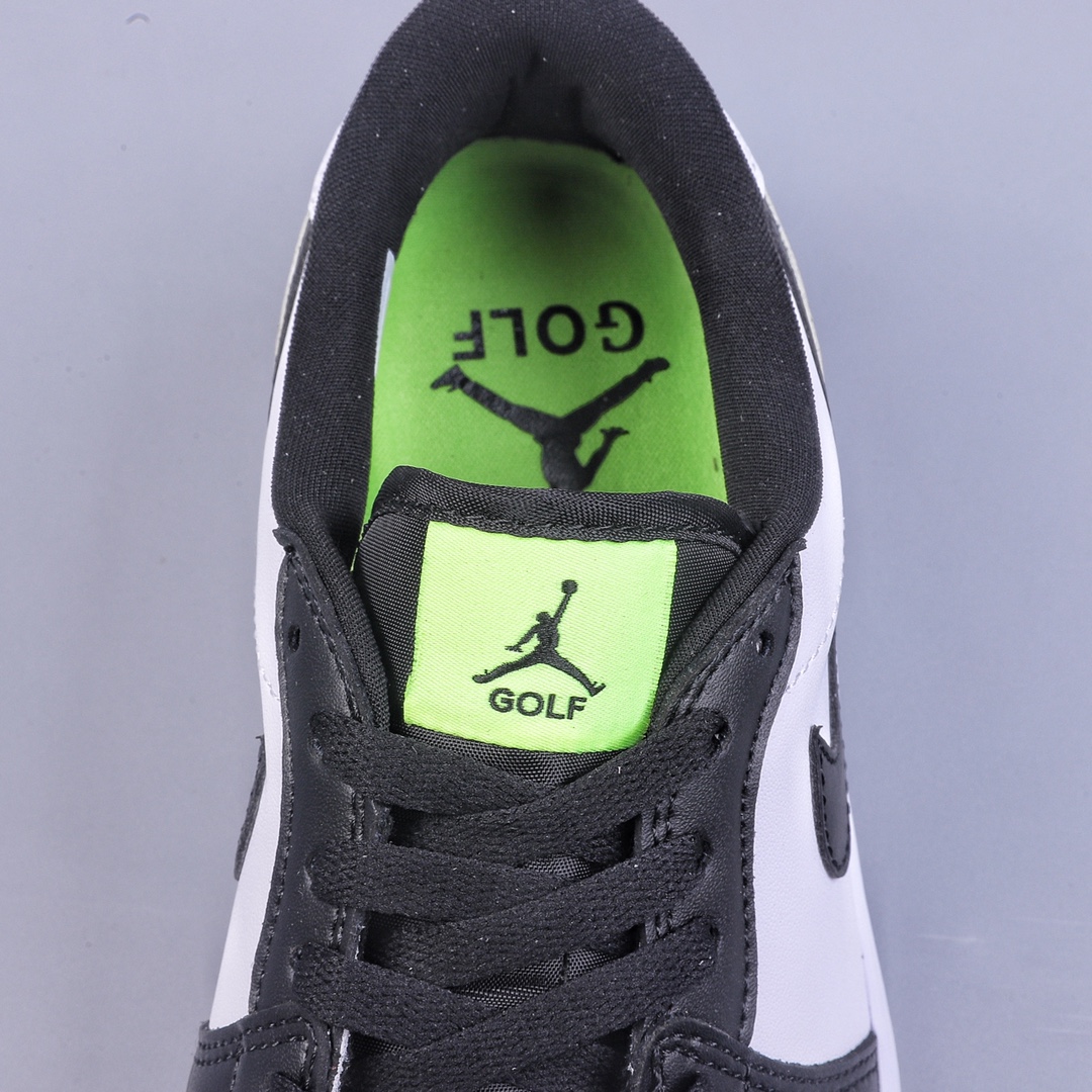 180 外贸版Air Jordan 1 Low 白黑脚趾高尔夫 AJ1乔1低帮休闲板鞋 DD9315-108