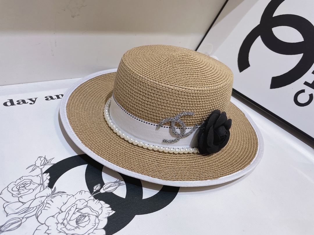 [Chanel Hats]Equipped with dust bag [CHANEL CHANEL] 2025 new small fragrance t