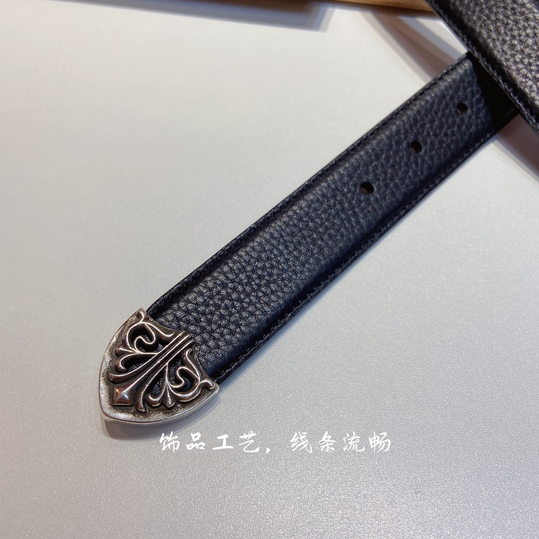 克罗心猫爪纯铜镀银精品扣搭配头层皮腰