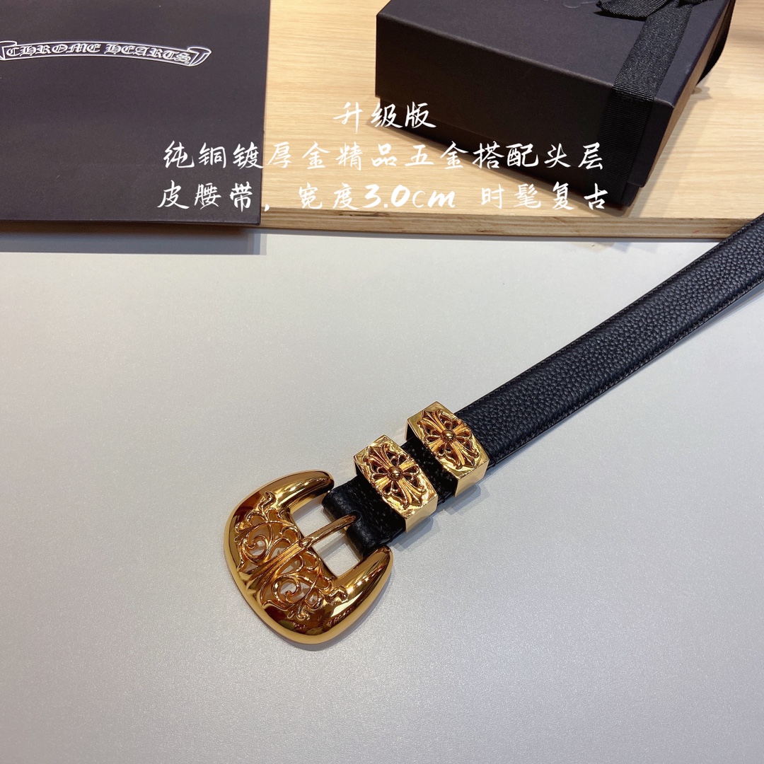 克罗心猫爪纯铜镀厚金精品扣搭配头层皮