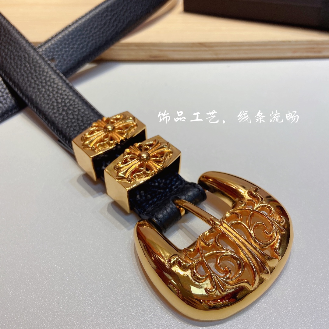 克罗心猫爪纯铜镀厚金精品扣搭配头层皮