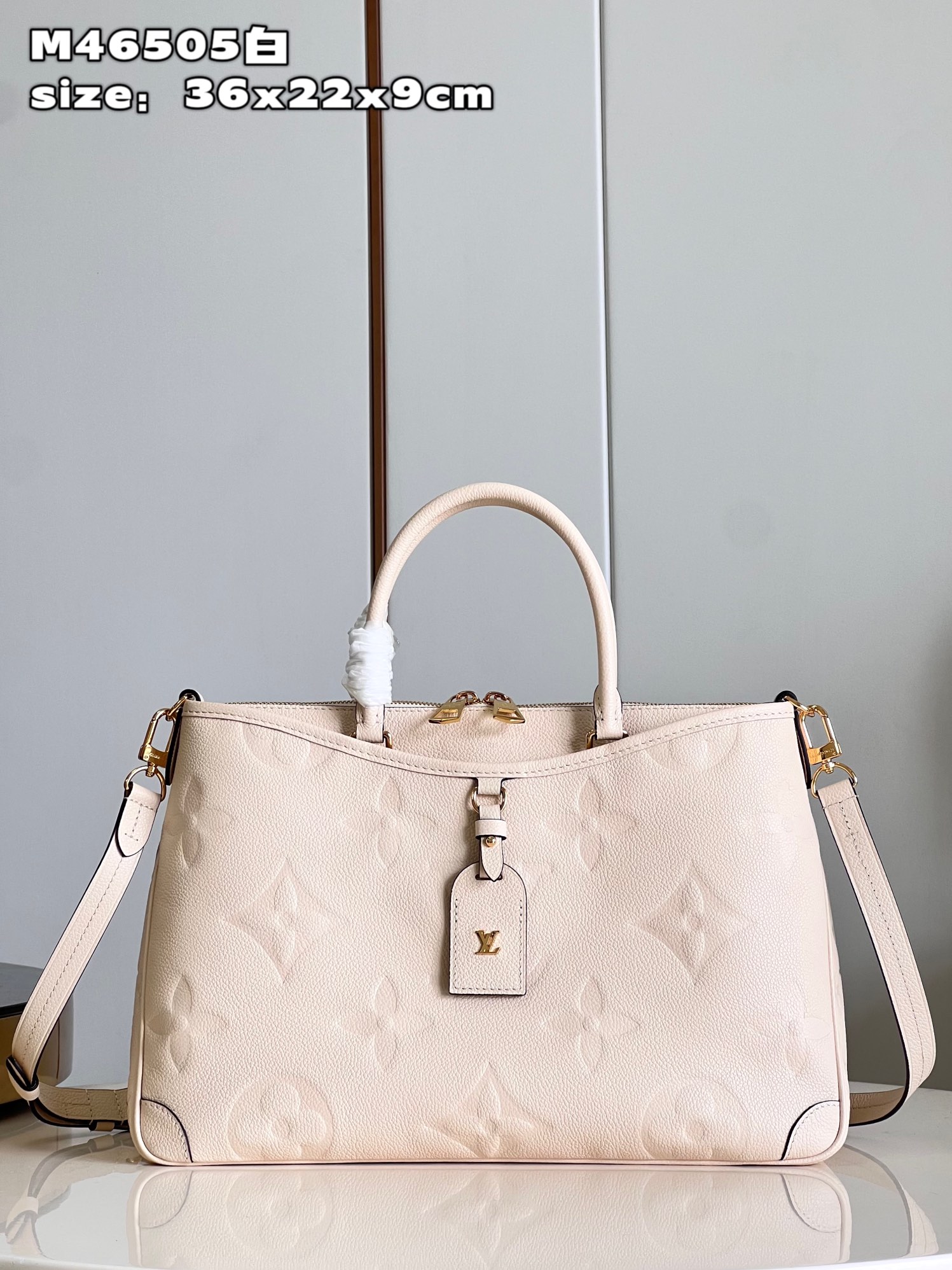 Louis Vuitton Bags Handbags White Empreinte​ T Monogram M46505