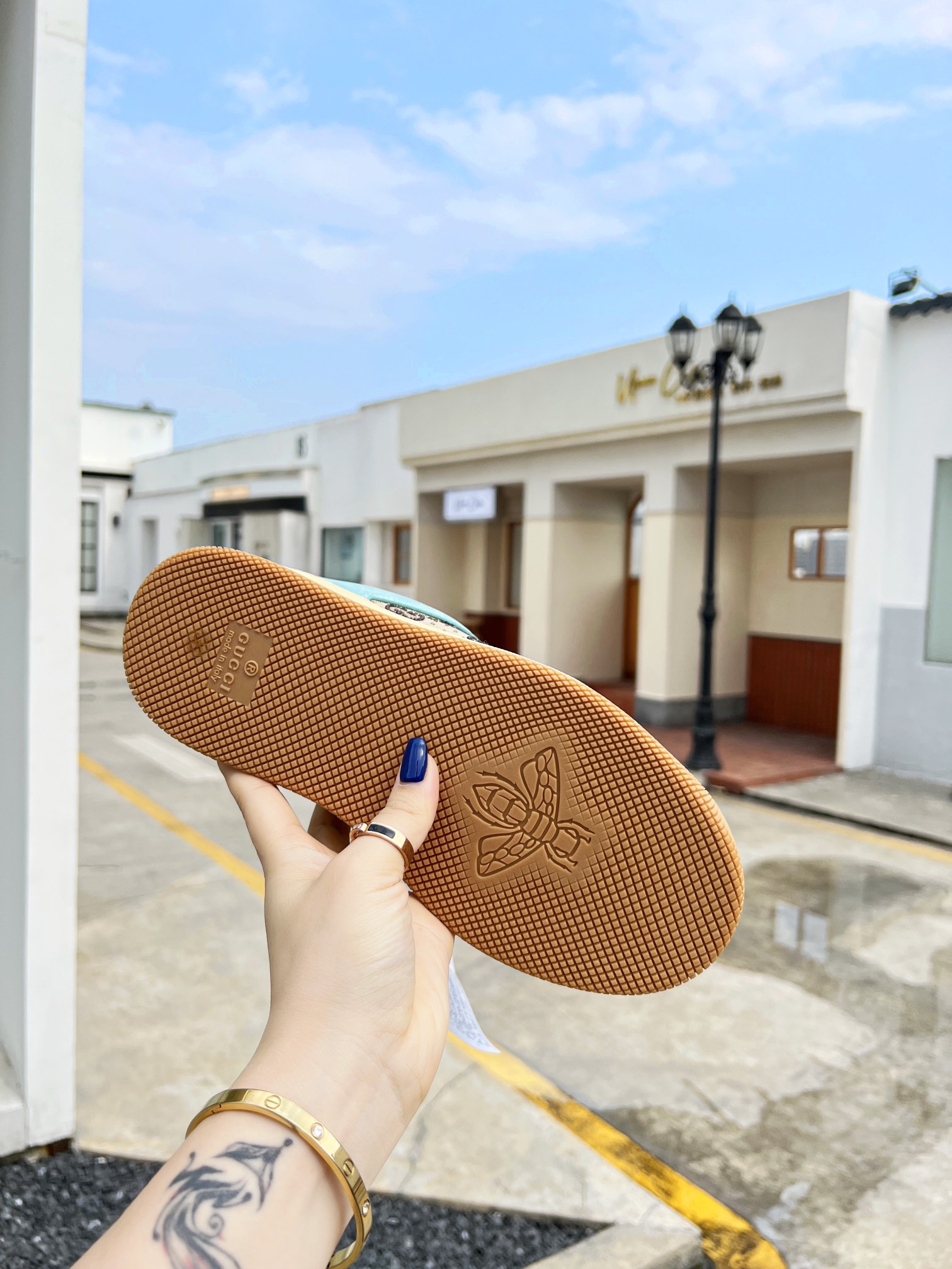 GUCC 2023ss nueva familia G Screener serie de modelos de parejas gordito ding gordito zapatos sucios