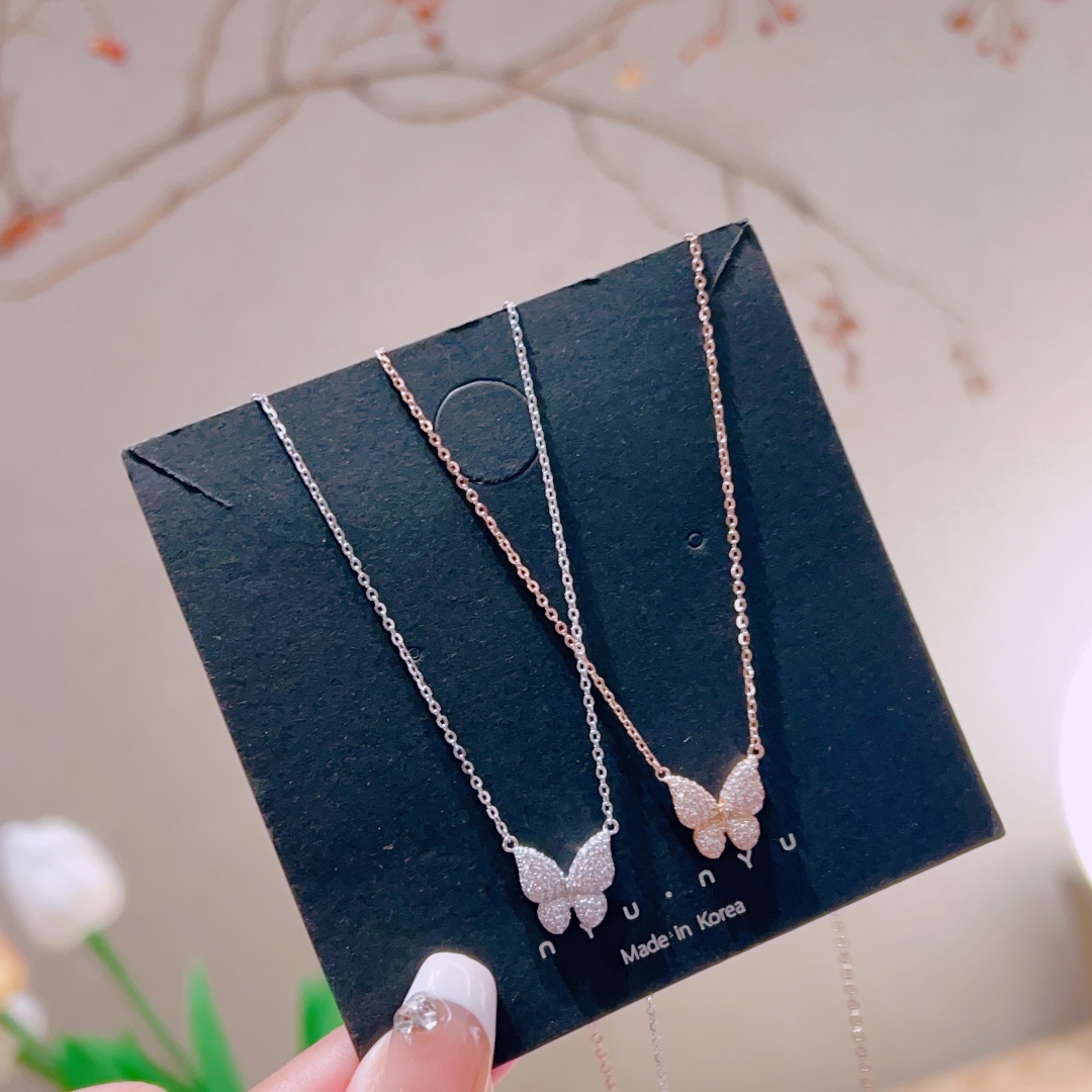 High Polish Silver Necklace French Housewarming Silver