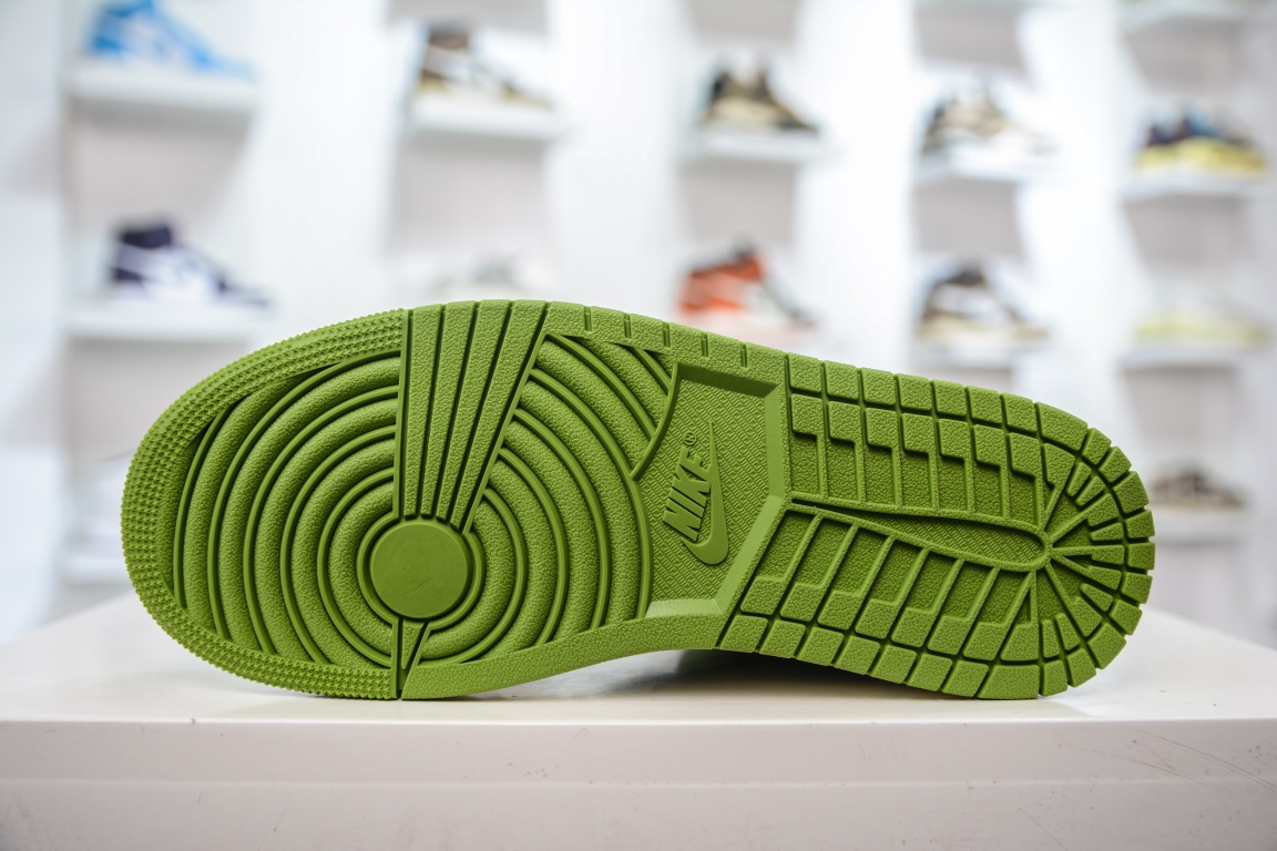 260 纯原版Air Jordan 1 Mid ”Olive Green” AJ1 乔1橄榄绿中帮文化休闲板鞋 BQ6472-031