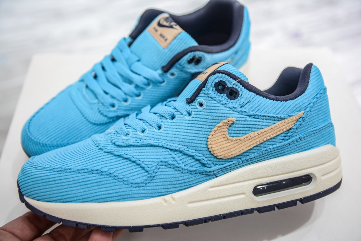 R Nike Air Max 1 PRM Sky Blue Zong Retro Casual Running Shoes FB8915-400