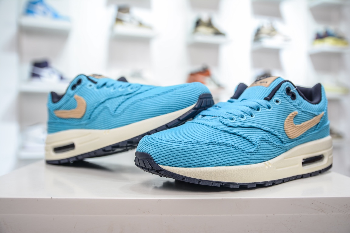 R Nike Air Max 1 PRM Sky Blue Zong Retro Casual Running Shoes FB8915-400