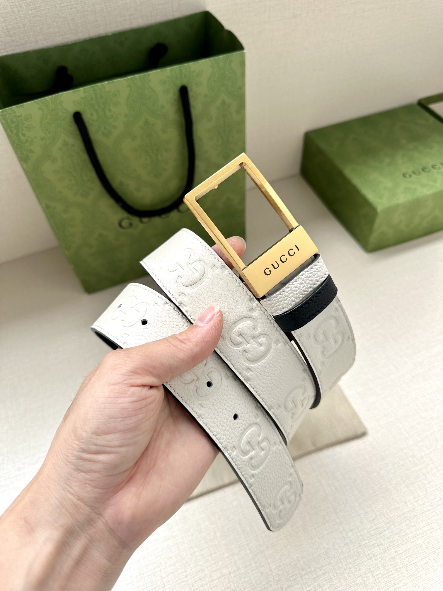 宽度3.8cmGUCCI衔接品牌的过