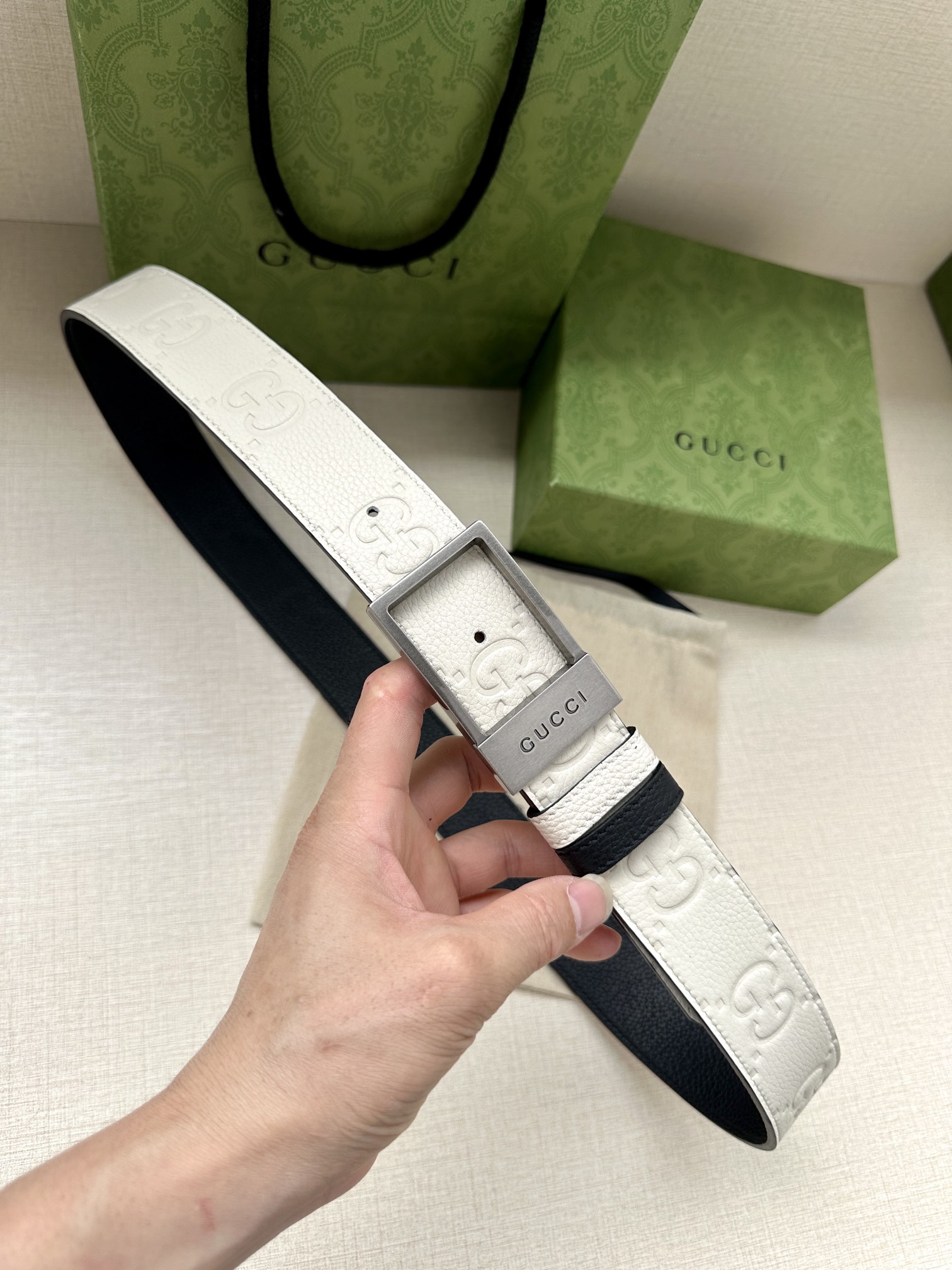 宽度3.8cmGUCCI衔接品牌的过