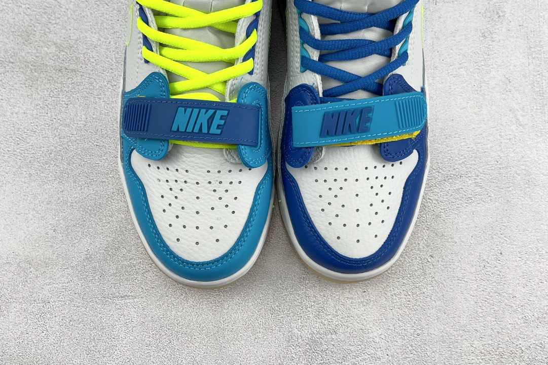 The strongest 312 Air Jordan Legacy 312 white and blue stitching mandarin duck CI4446-400