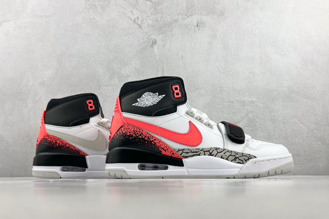 The strongest 312 Air Jordan Legacy 312 white pink black AQ4160-108