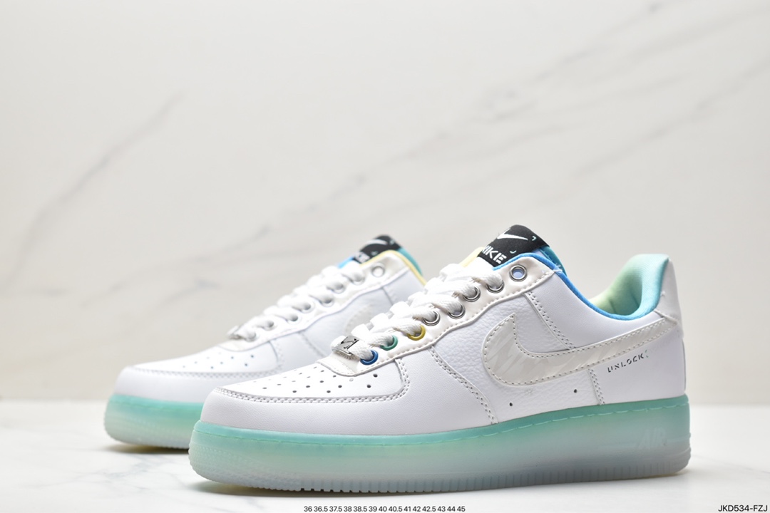 160 耐克Nike Air Force 1 Low 空军一号低帮百搭休闲运动板鞋 FJ7066-114