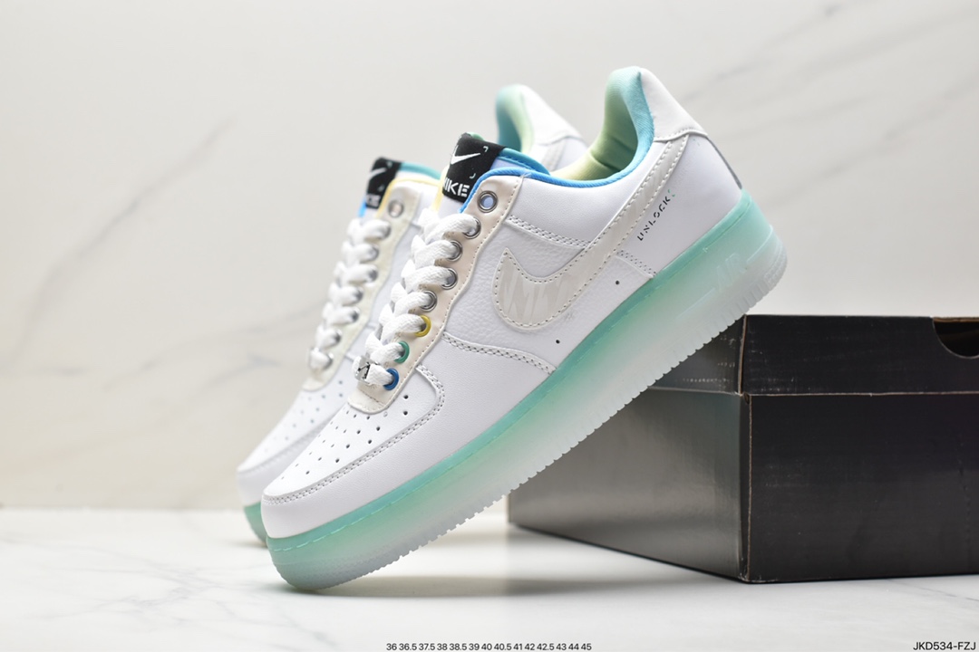 160 耐克Nike Air Force 1 Low 空军一号低帮百搭休闲运动板鞋 FJ7066-114