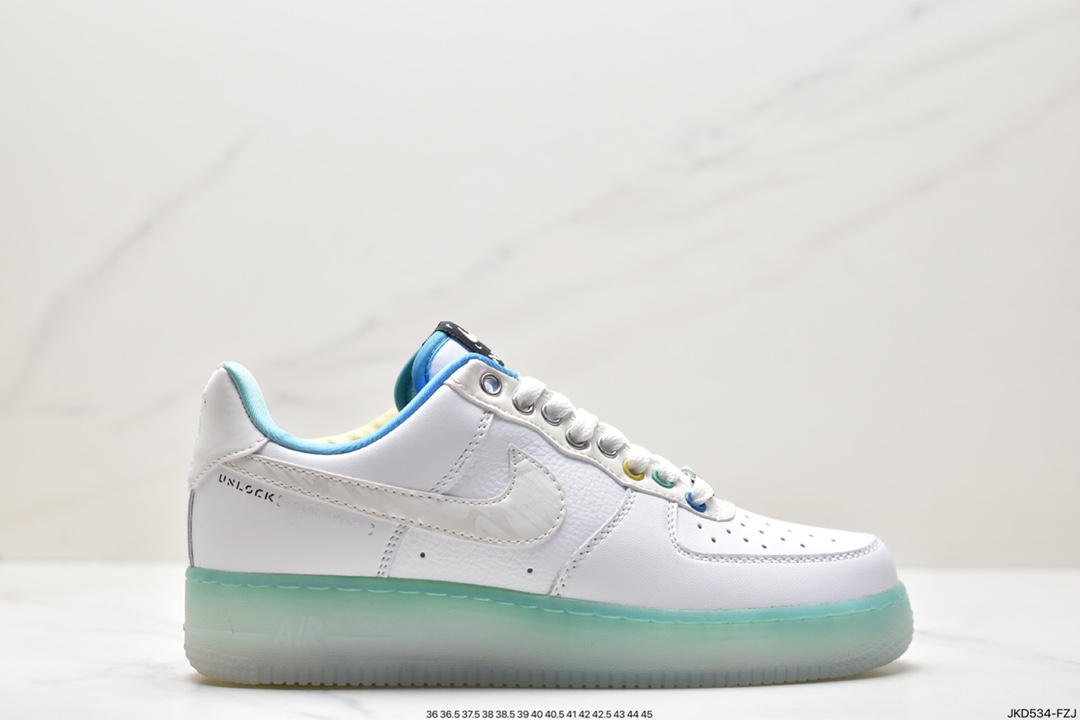 160 耐克Nike Air Force 1 Low 空军一号低帮百搭休闲运动板鞋 FJ7066-114
