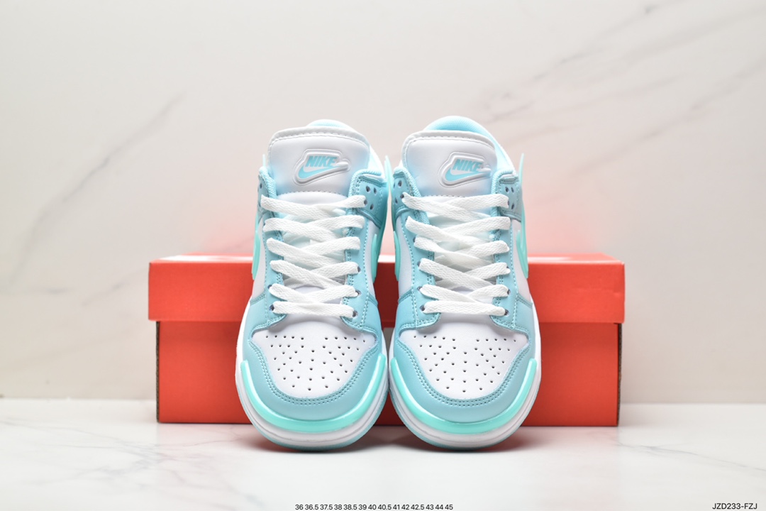 140 全新耐克Nike SB Dunk Low Twist”Panda”扣篮加强版系列低帮休闲运动滑板板鞋 DZ2794-101