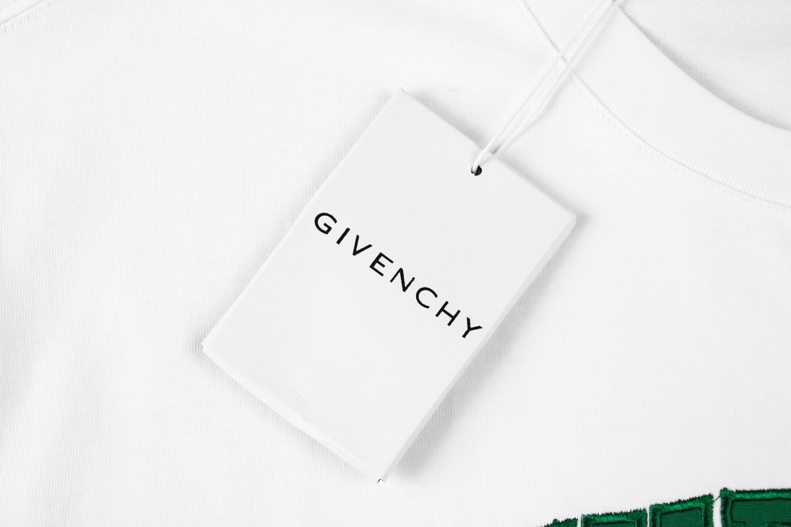 givenchy 刺绣贴布徽标短袖