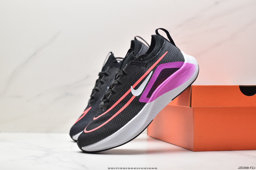 140 Nike Zoom Fly 4 耐克男子超弹碳板跑步鞋 DO2421-739