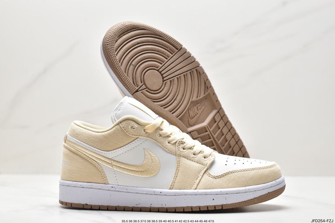 170 耐克Nike Air Jordan 1 Mid”Green Yellow”AJ1乔丹一代中帮篮球鞋 FN3722-701