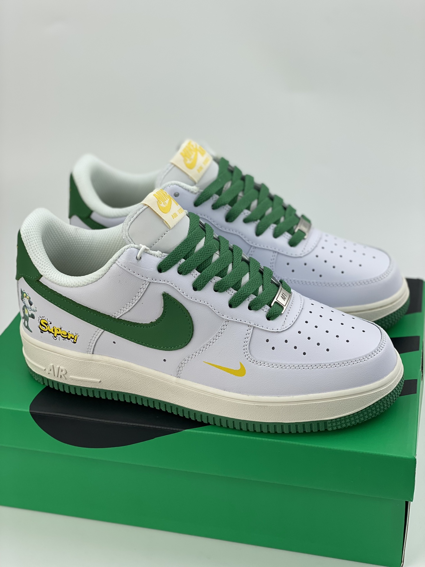 240 Nike Air Force 1 Low 07 Super白绿 BS9055-721