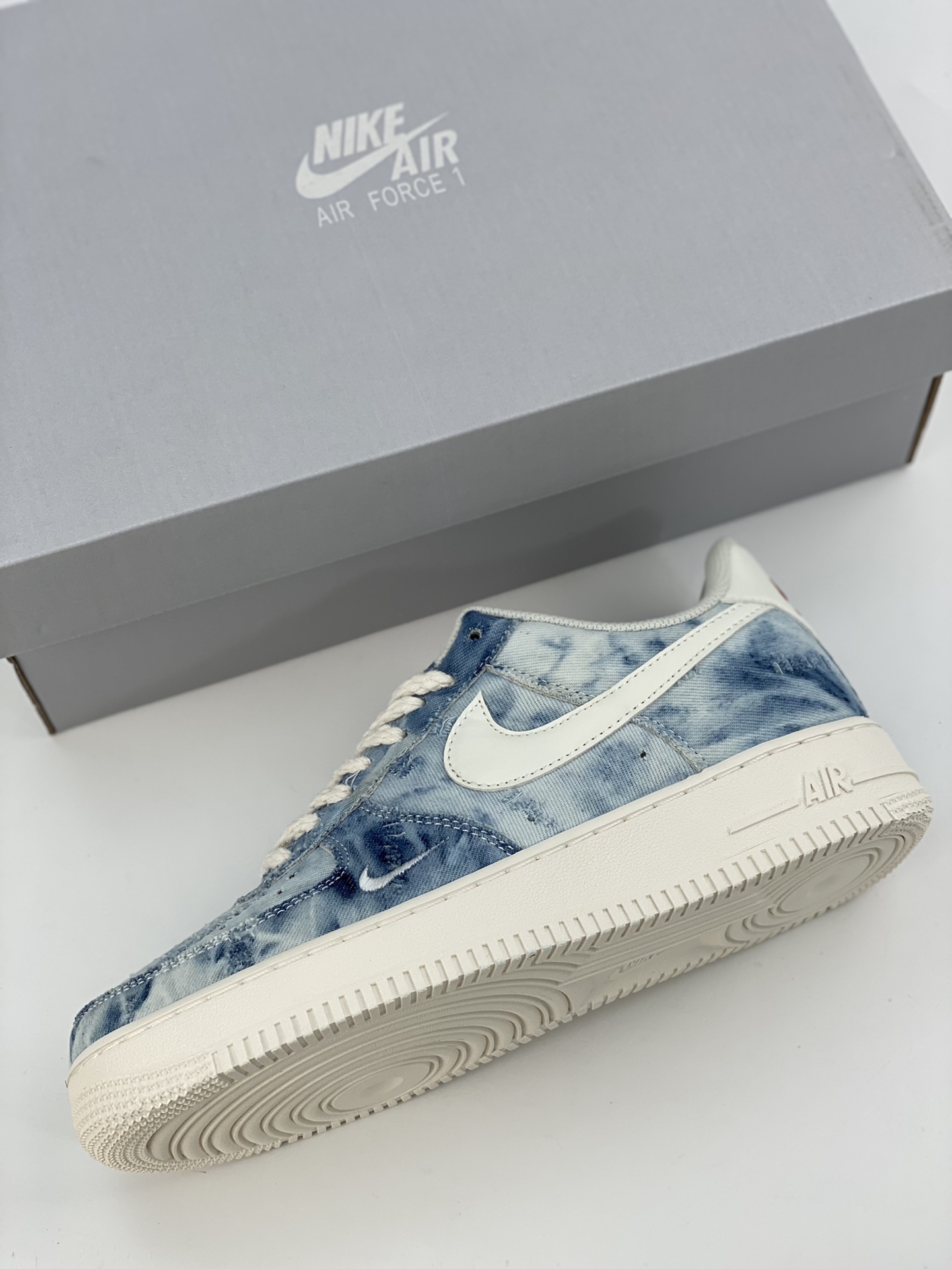 220 Nike Air Force 1 Low 07 水洗牛仔蓝 DY1830-100