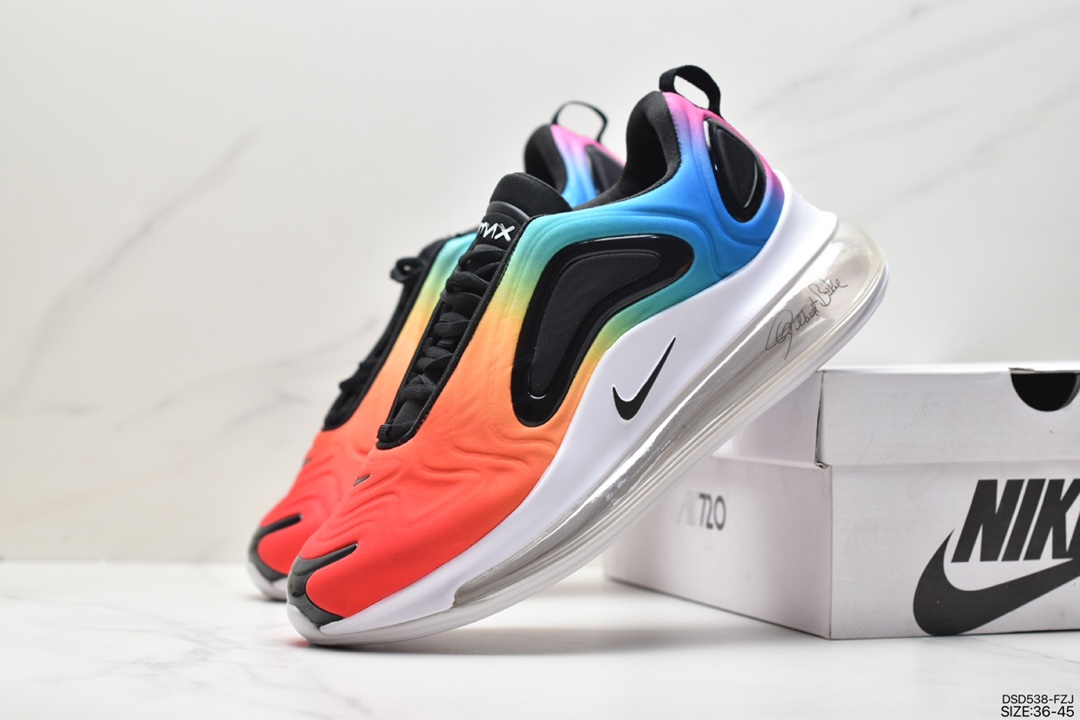 100 耐克Nike Air Max 720 全掌大气垫透气缓震跑鞋气垫鞋 AO2924-700