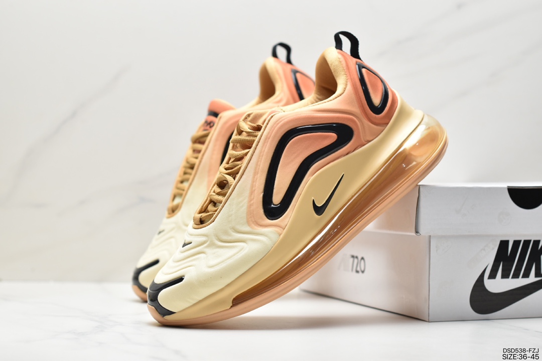 100 耐克Nike Air Max 720 全掌大气垫透气缓震跑鞋气垫鞋 AO2924-700
