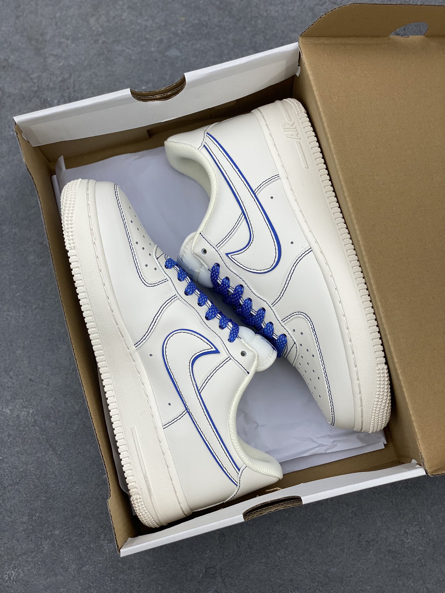 Nike Air Force 1 Low '07 'Hare' White Blue Starry Sky Sneakers 10 i1684609418 154 8