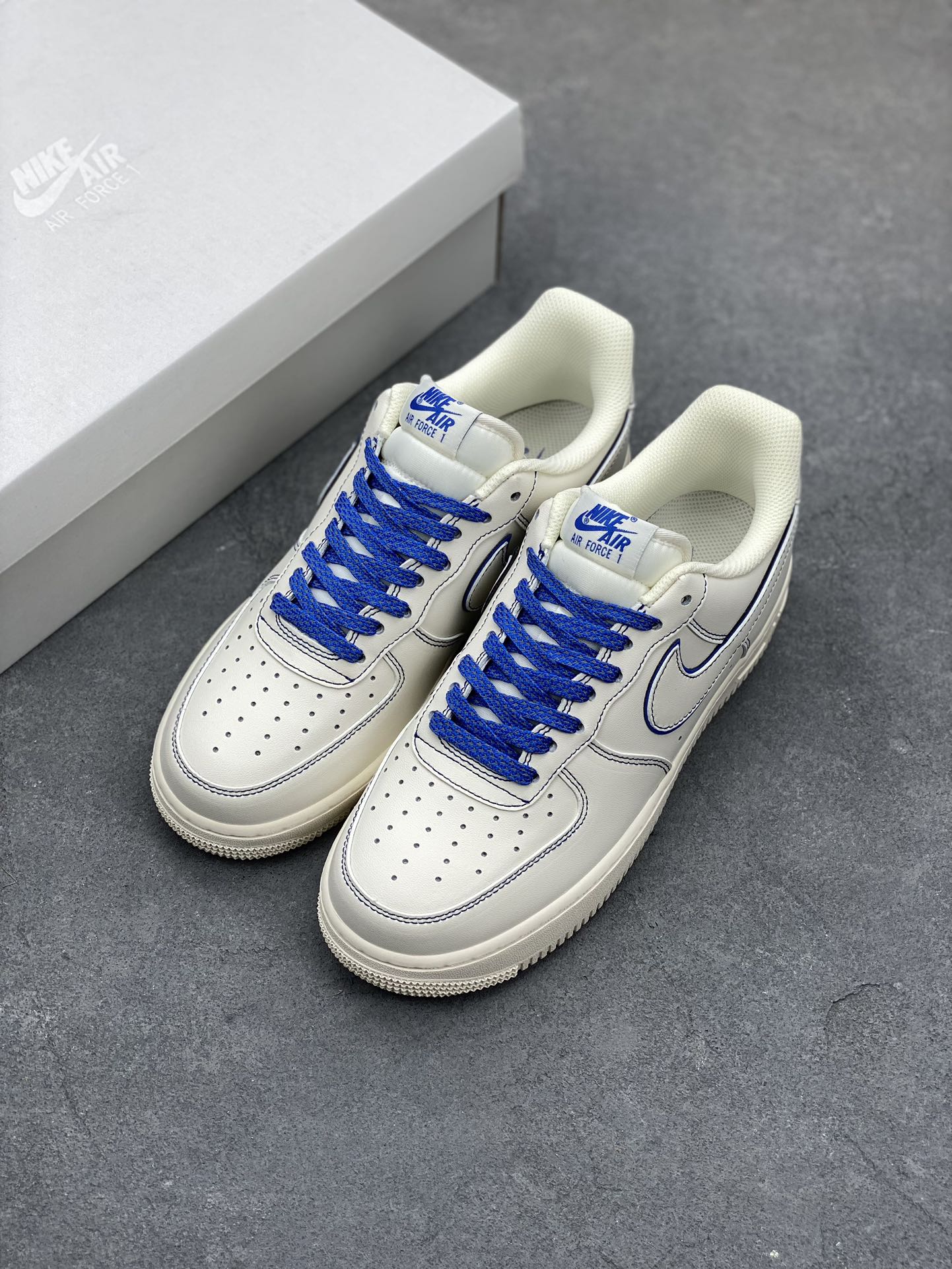 Nike Air Force 1 Low '07 'Hare' White Blue Starry Sky Sneakers 9 i1684609418 2455 7