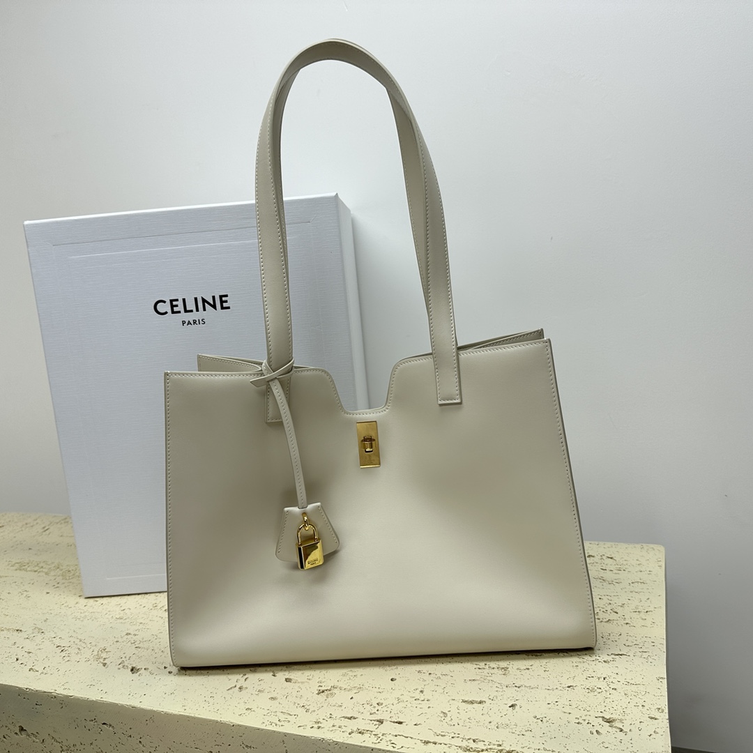 CABAS16光滑牛皮革手袋新品15X11X5英寸37X29X12厘米本款型可装下IPAD等平板电脑牛皮