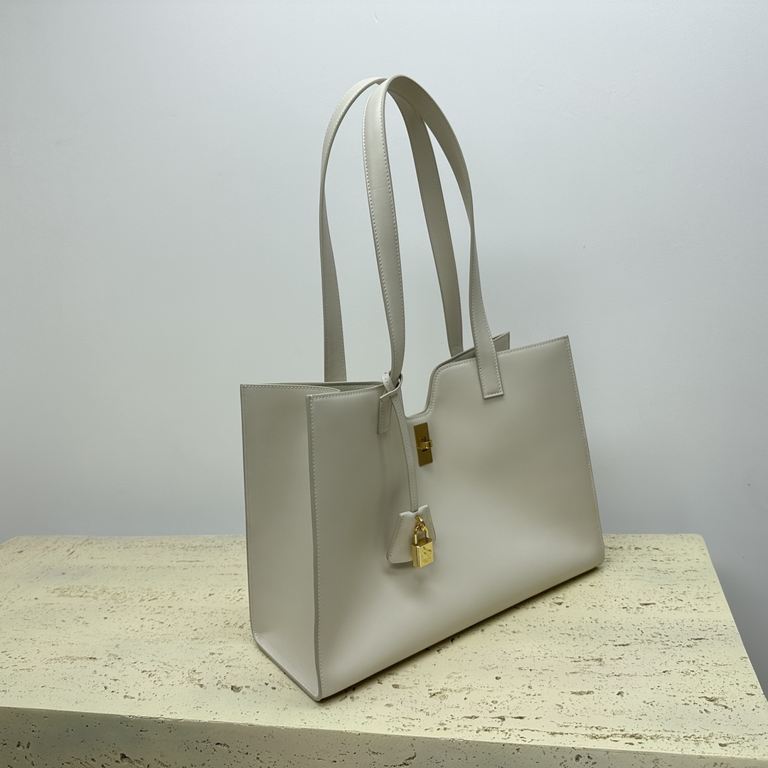CABAS16光滑牛皮革手袋新品15X11X5英寸37X29X12厘米本款型可装下IPAD等平板电脑牛皮