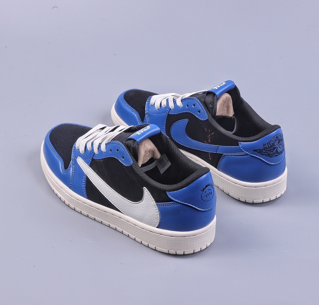 220 Fragment x Travis Scott x Air Jordan 1 Low 三方联名倒钩 DM7866-225