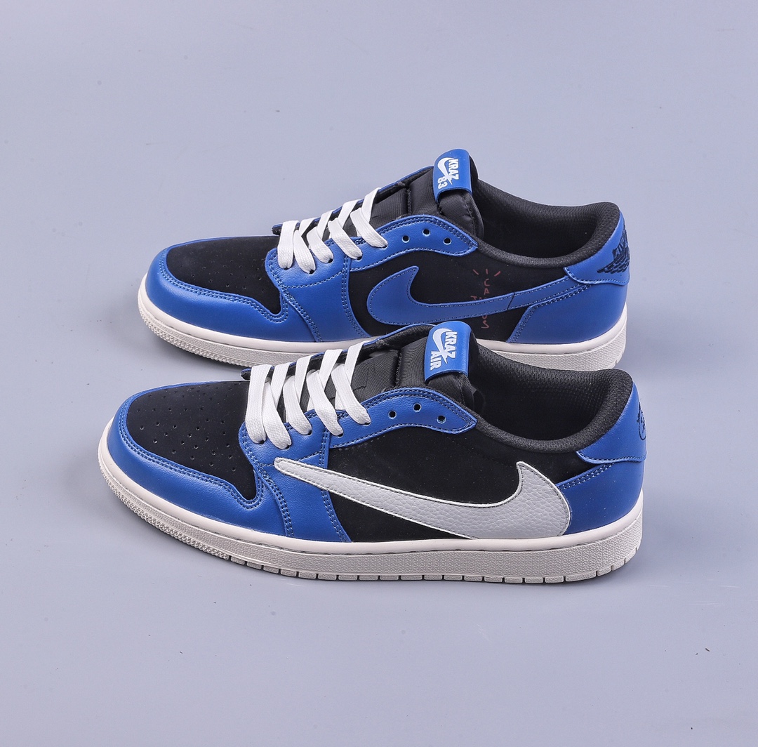 220 Fragment x Travis Scott x Air Jordan 1 Low 三方联名倒钩 DM7866-225