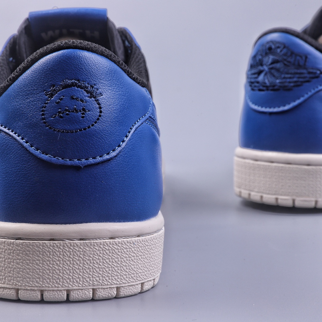 220 Fragment x Travis Scott x Air Jordan 1 Low 三方联名倒钩 DM7866-225