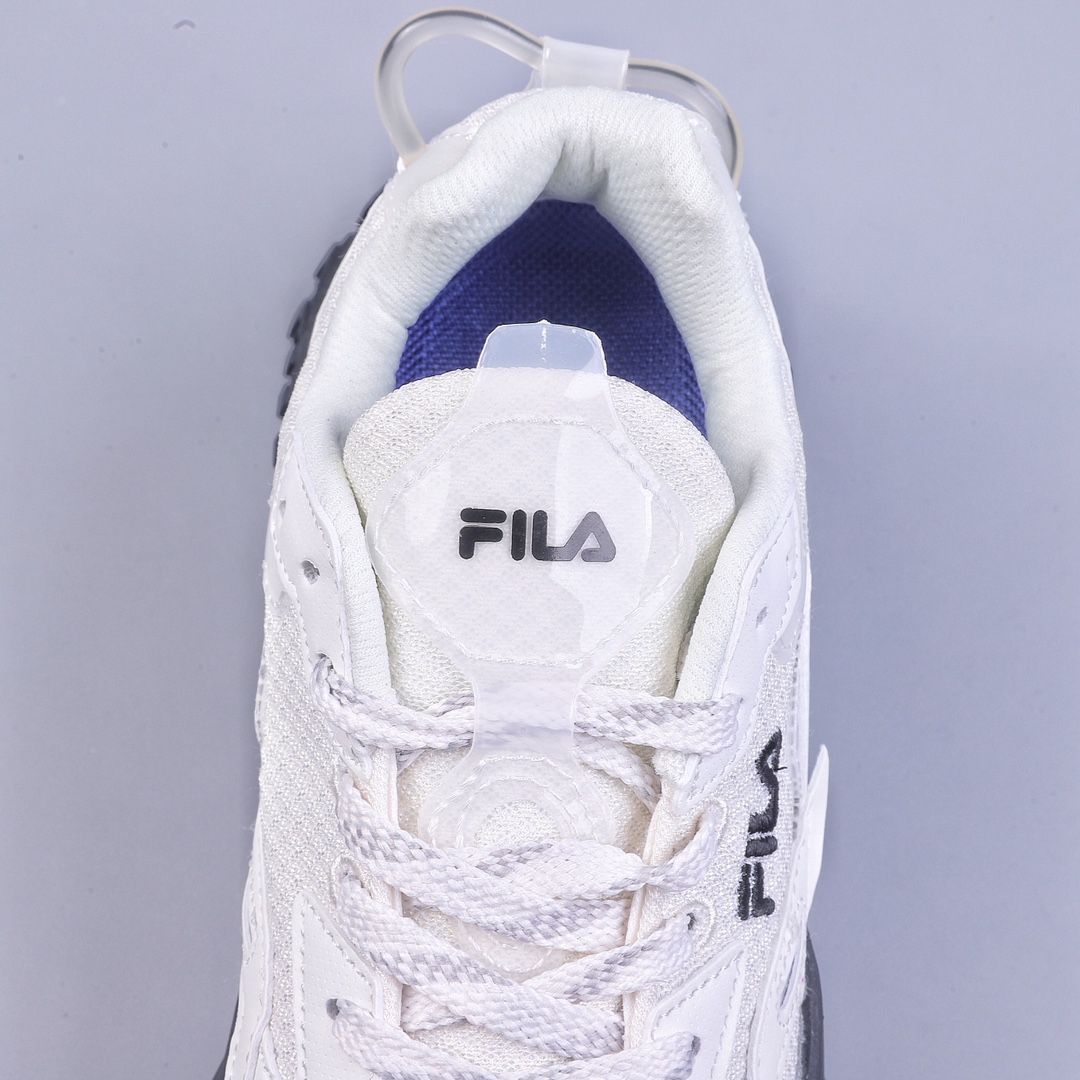 FILA FUSION trendy dad shoes women's shoes summer sports shoes casual shoes thick-soled bubble shoes T12W321301FSW