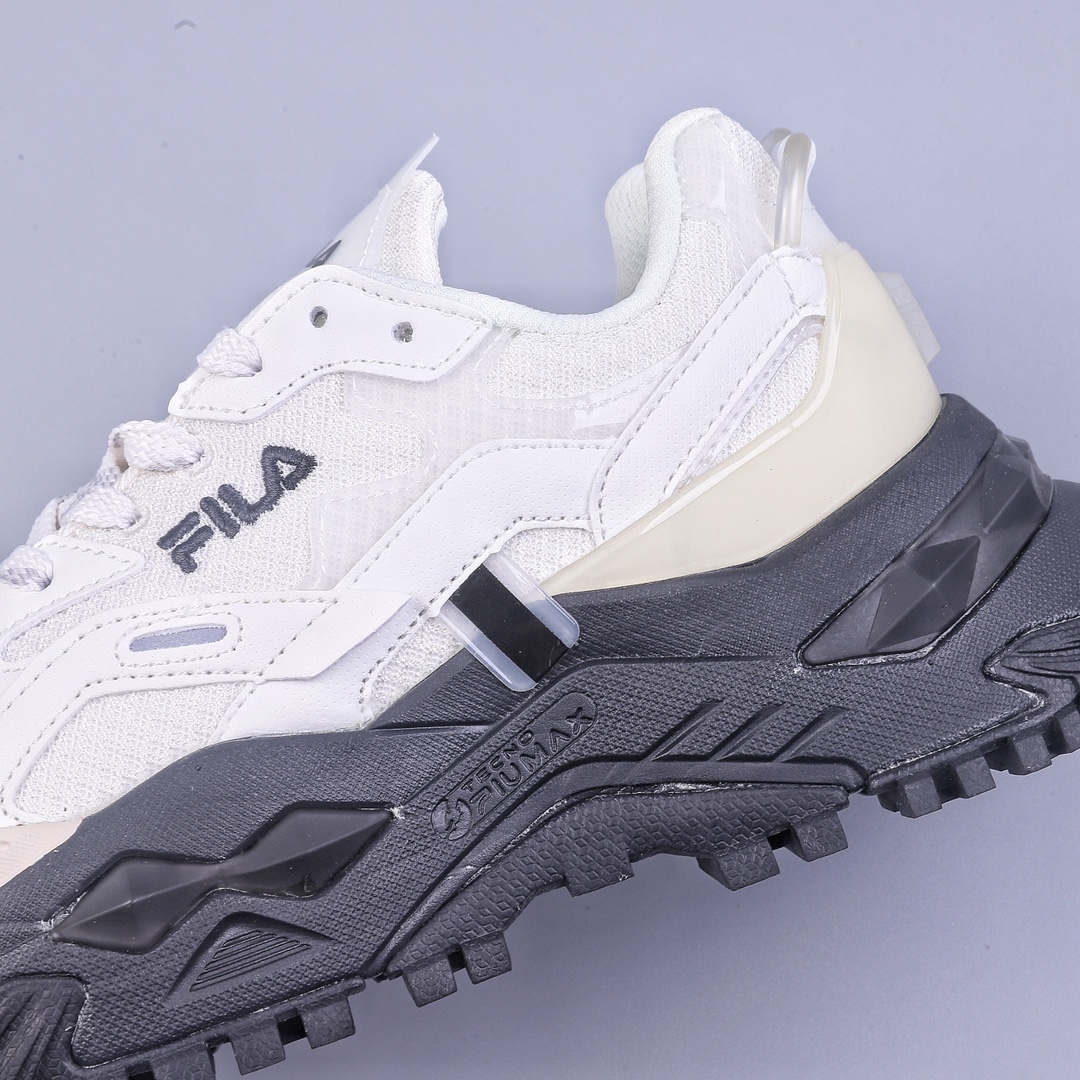 FILA FUSION trendy dad shoes women's shoes summer sports shoes casual shoes thick-soled bubble shoes T12W321301FSW