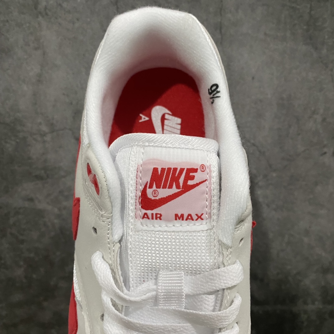 220 【原盒版】NK Air Max 1 86 Big Bubble 初代复古气垫慢跑鞋 白红 DQ3989-100