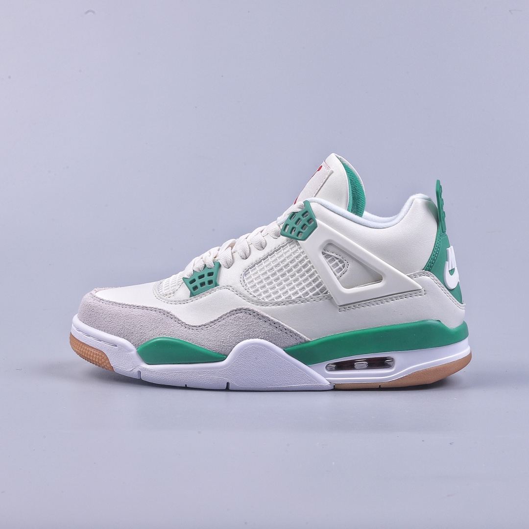 260 KC Air Jordan 4 ” Pine Green ” AJ4 乔4 绿松石 联名款文化篮球鞋  DR5415-103