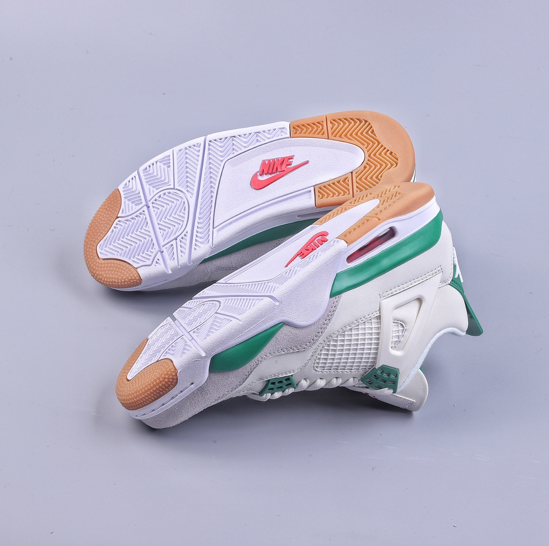 260 KC Air Jordan 4 ” Pine Green ” AJ4 乔4 绿松石 联名款文化篮球鞋  DR5415-103