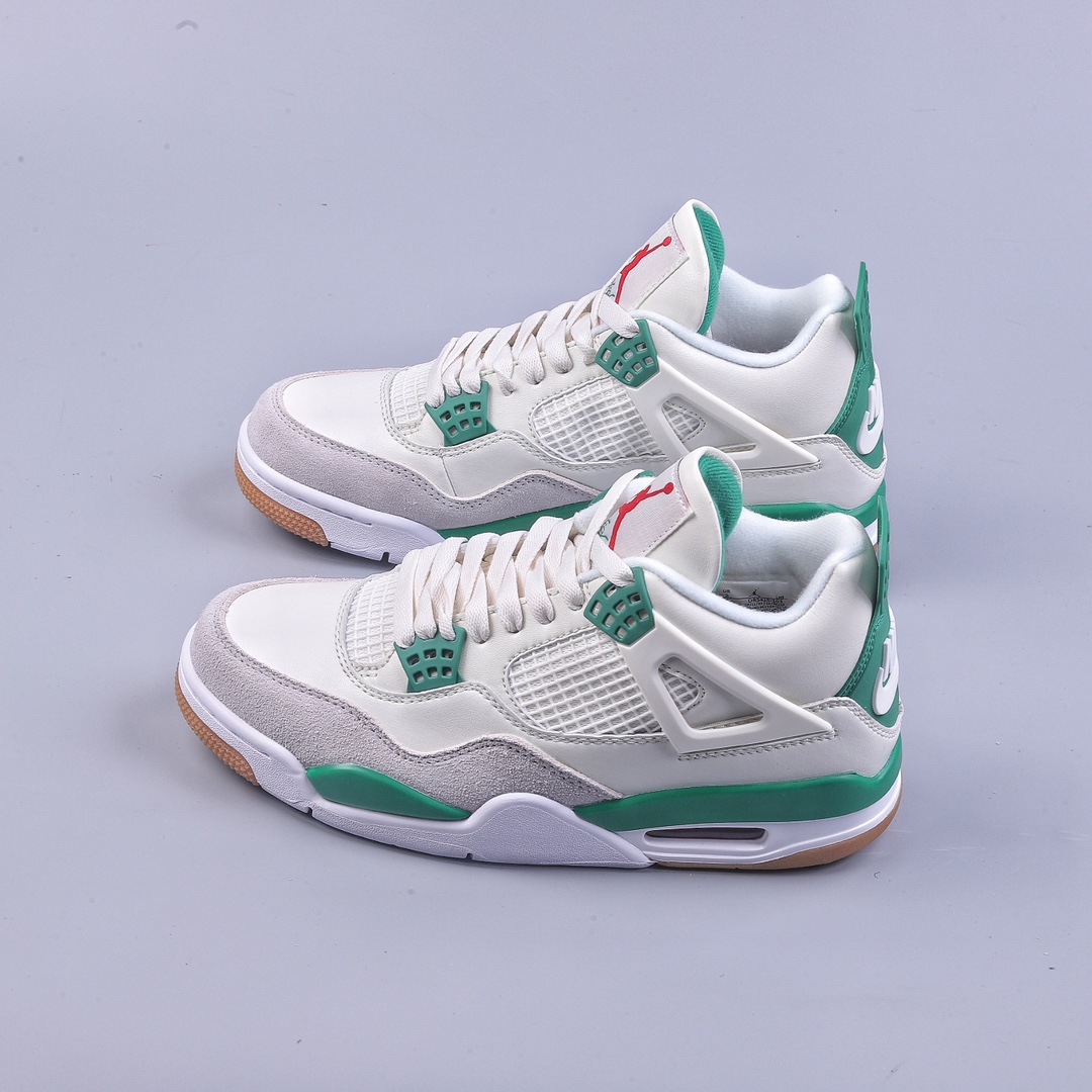 260 KC Air Jordan 4 ” Pine Green ” AJ4 乔4 绿松石 联名款文化篮球鞋  DR5415-103
