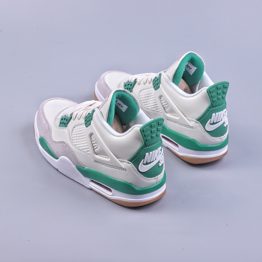260 KC Air Jordan 4 ” Pine Green ” AJ4 乔4 绿松石 联名款文化篮球鞋  DR5415-103