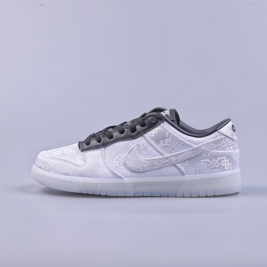 280 A Clot x Fragment x Nike Dunk Low 藤原浩三方联名白丝绸 FN0315-110